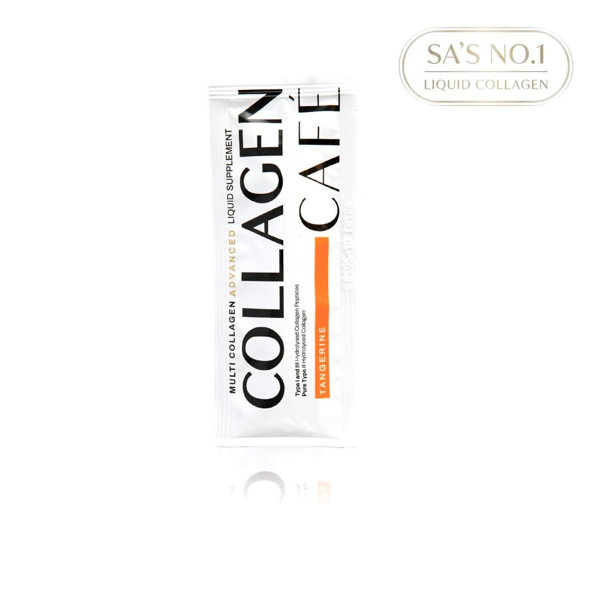 Collagen Café Multi Collagen tangerine sachet, front